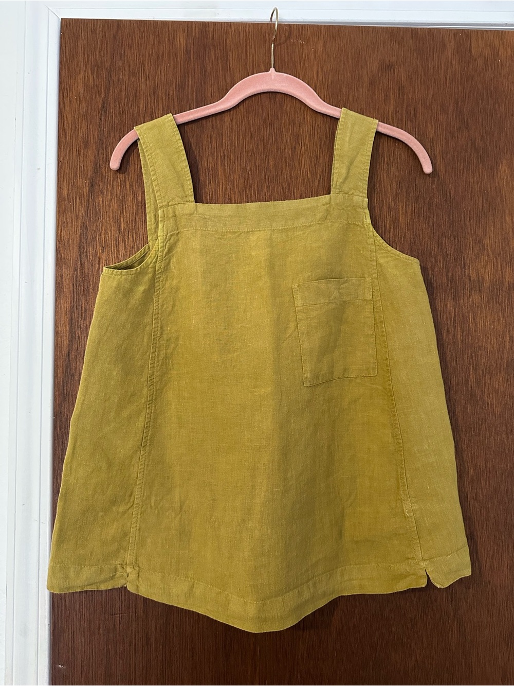 TOAST linen top with pocket — size small